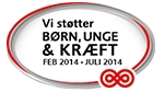 Vi støtter børn, unge & kræft feb 2014 - juli 2014